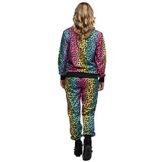 BOLAND  Trainingsanzug Regenbogen Leopard Grösse M 