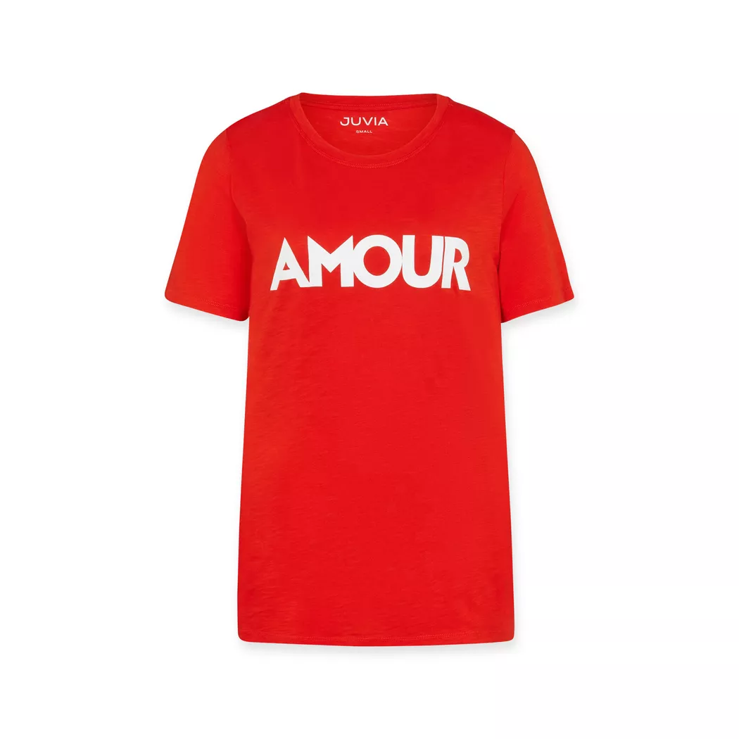 Juvia - T-Shirt, für Damen, Rot, Größe L