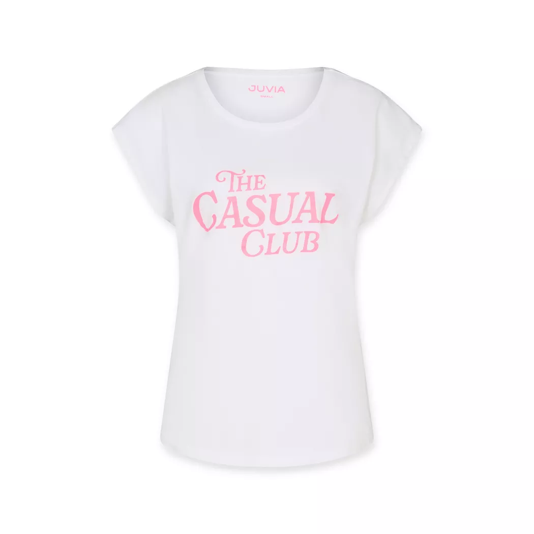Juvia - T-Shirt, für Damen, Weiss, Größe L