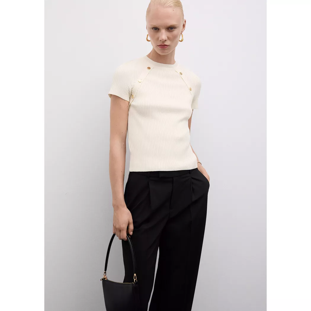Mango - Sweatshirt, für Damen, Café, Größe M