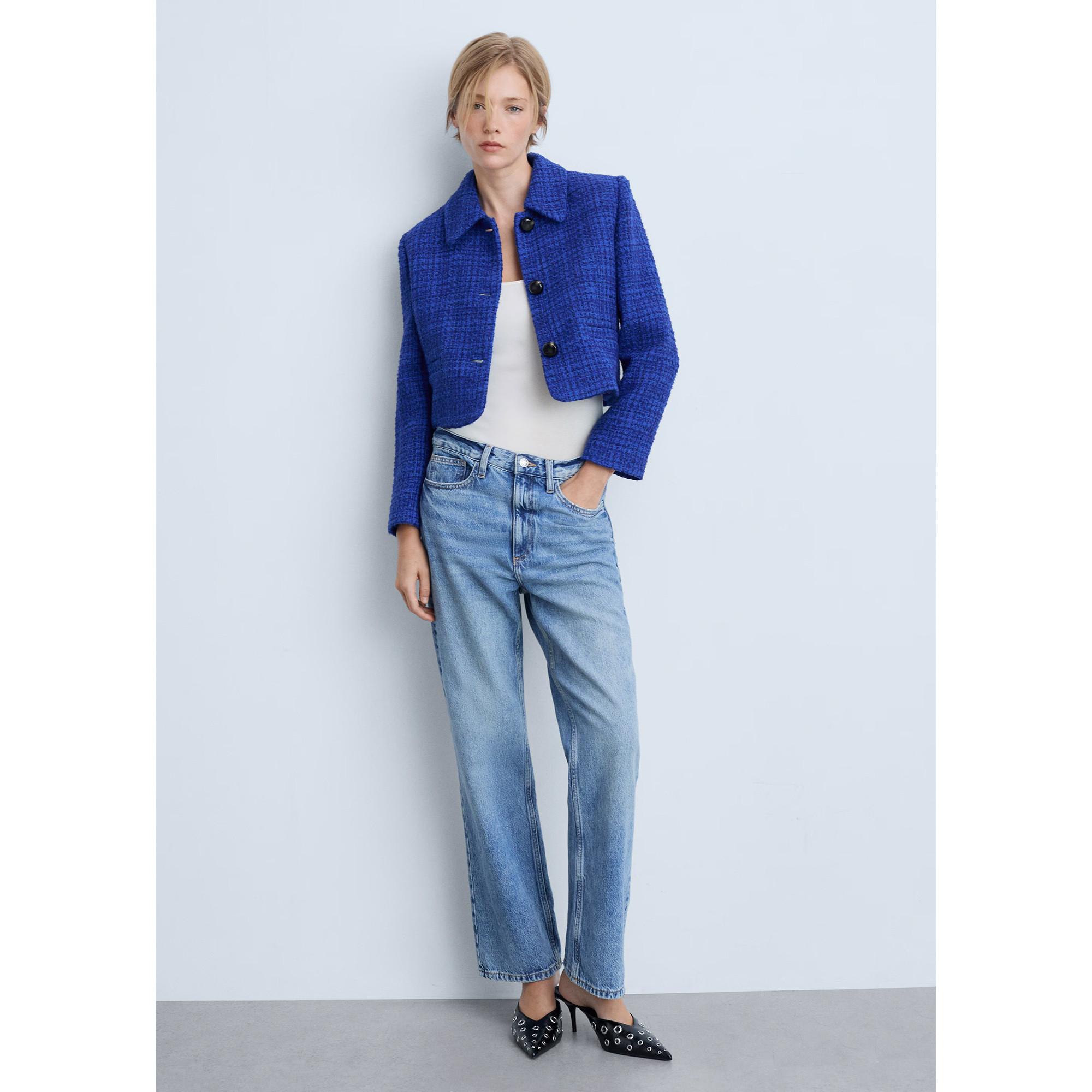 MANGO MONICA Giacca Tweed acquistare online MANOR