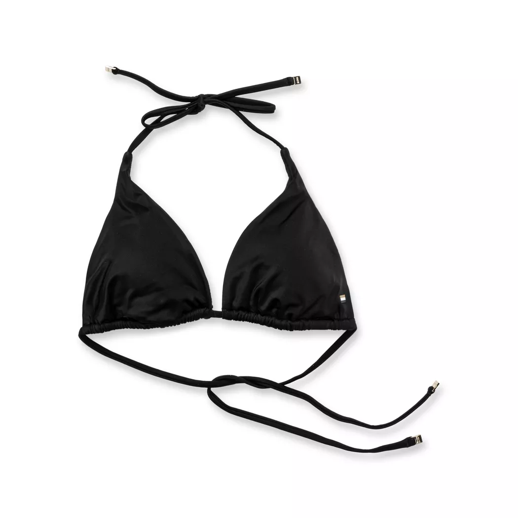 Boss - Bikini Oberteil, Triangel, für Damen, Black, Größe L