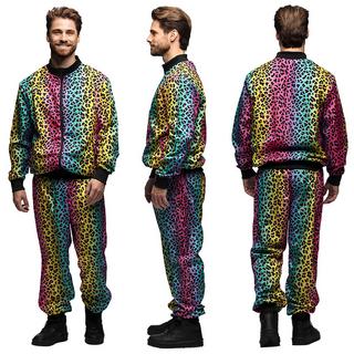 BOLAND  Trainingsanzug Regenbogen Leopard Grösse XXL 