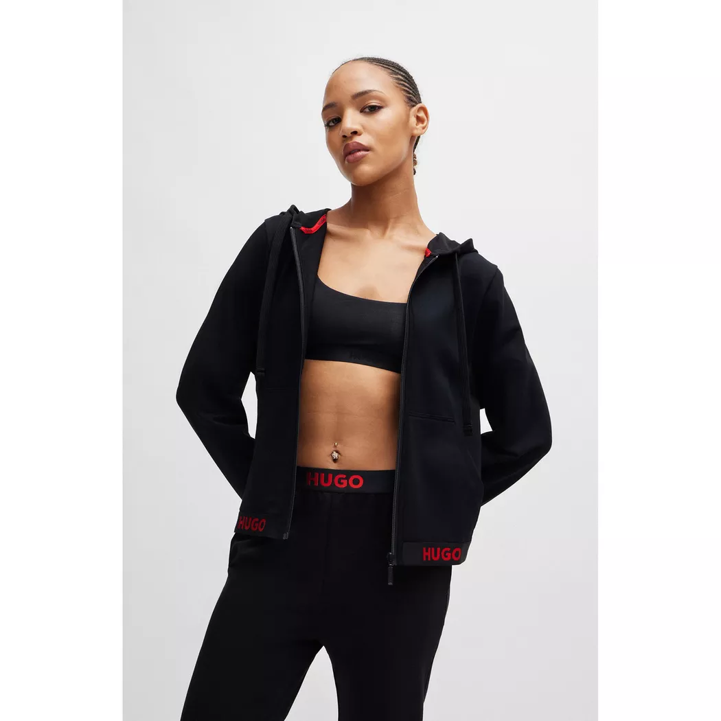 Hugo - Hoodie, für Damen, Black, Größe XS