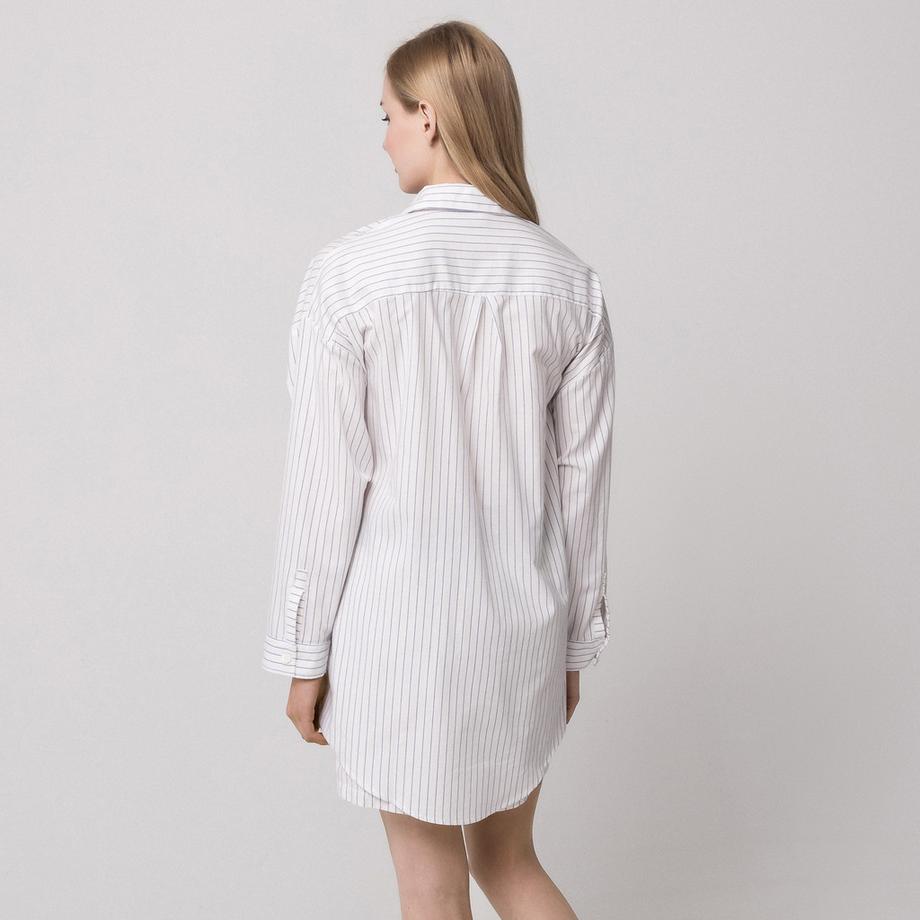 HUGO Camicia da notte a righe  