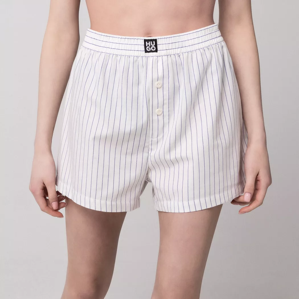 Hugo - Shorts, für Damen, Weiss, Größe M