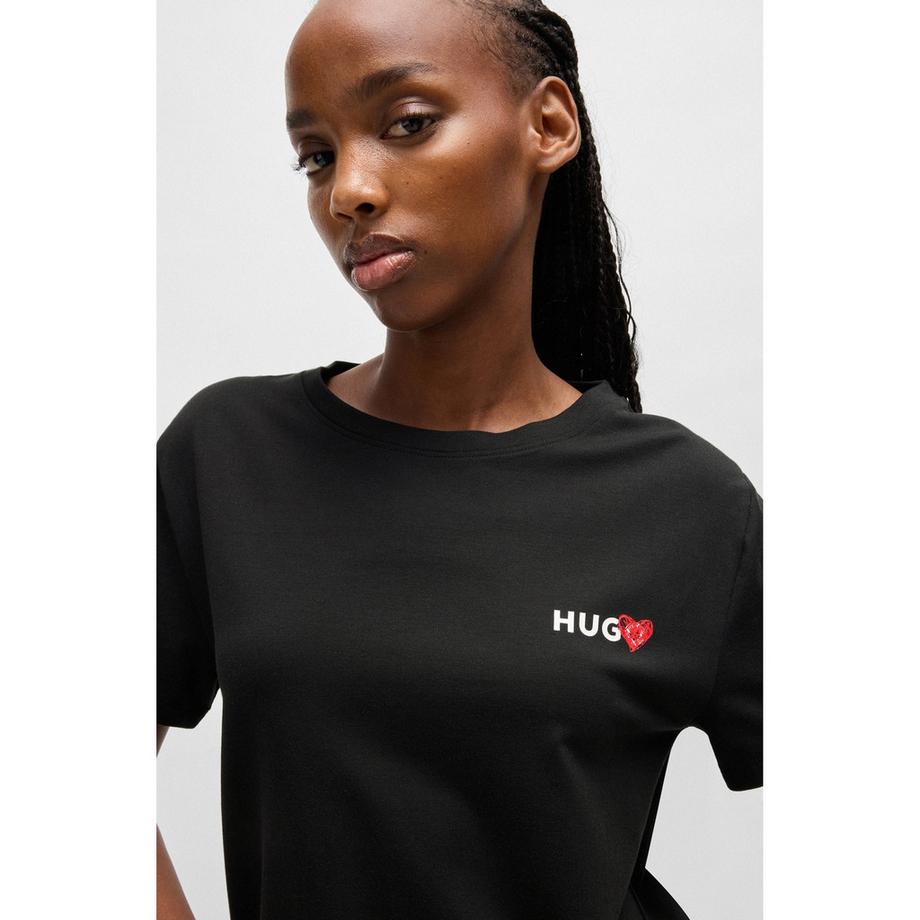 HUGO Regular Fit T-Shirt Manches Courtes  