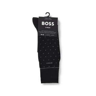 BOSS 2P RS Dots VI Bamboo Duopack, wadenlange Socken 