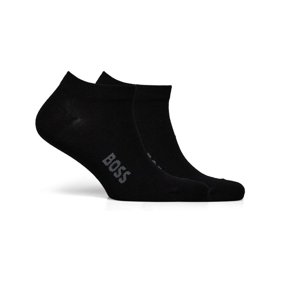 BOSS 2P AS Logo Bamboo Sneaker Socken  