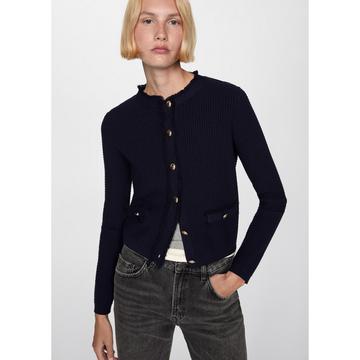 Cardigan, modern fit, maniche lunghe