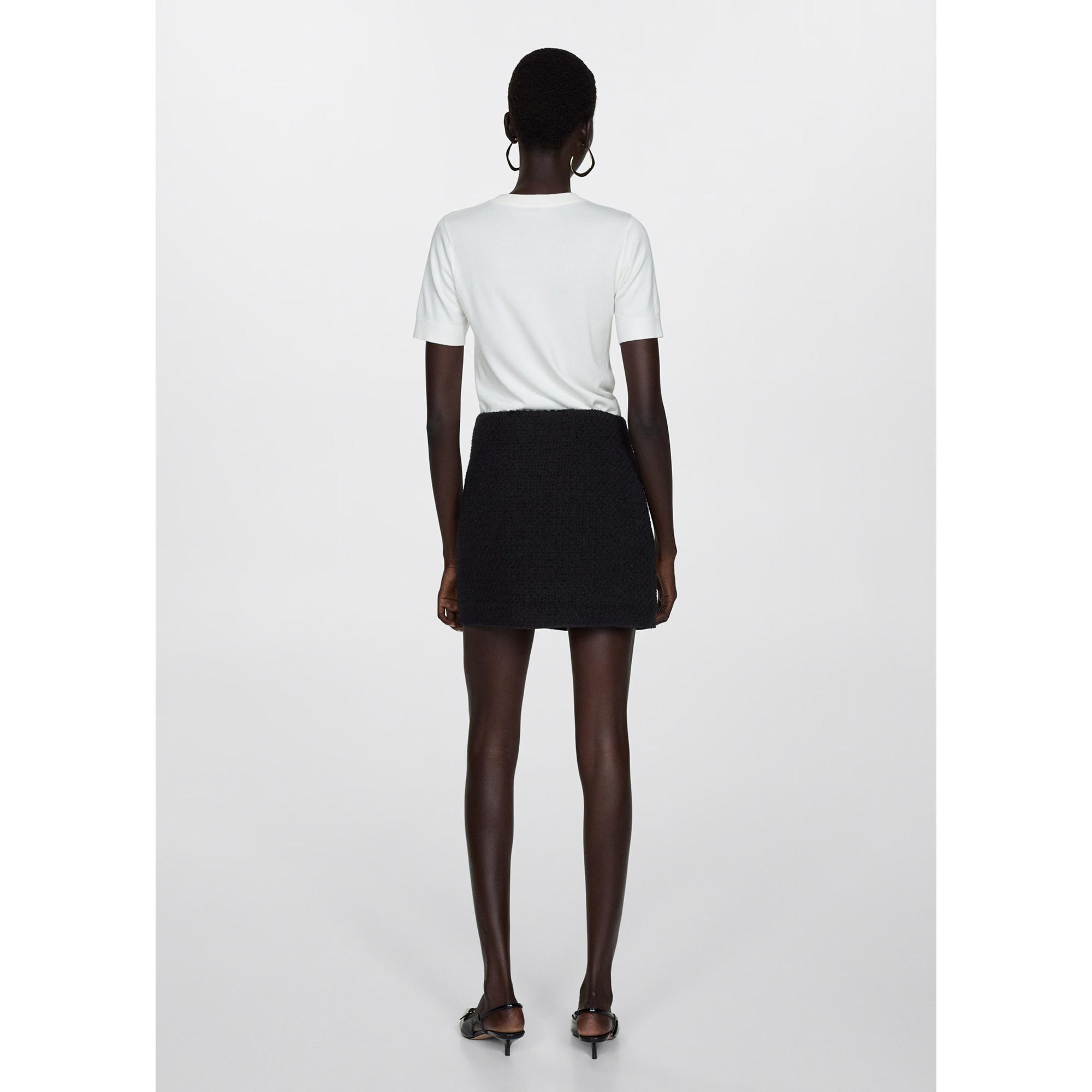 MANGO Wintour Gonna Corta in Tweed  