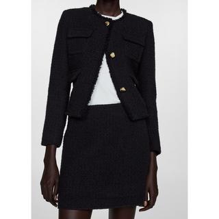 MANGO Wintour Gonna Corta in Tweed  