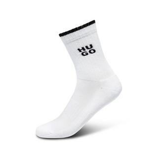 HUGO Triopack Chaussettes Courtes Côtelées  