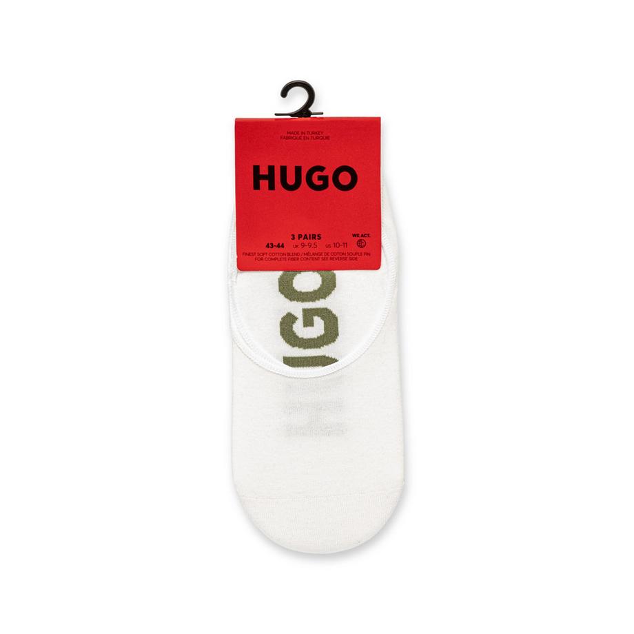 HUGO Chaussettes Sneakers Lot de 3  