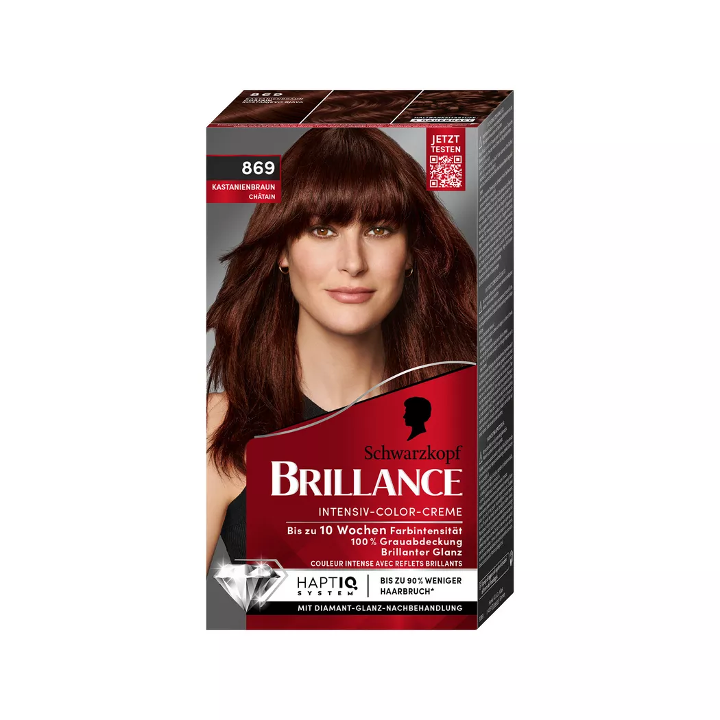 BRILLANCE -  869 Kastanienbraun
