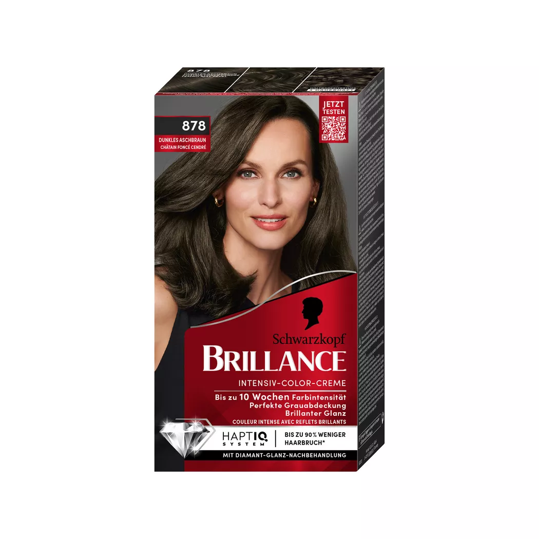 BRILLANCE -  878 Asch-Dunkelbraun
