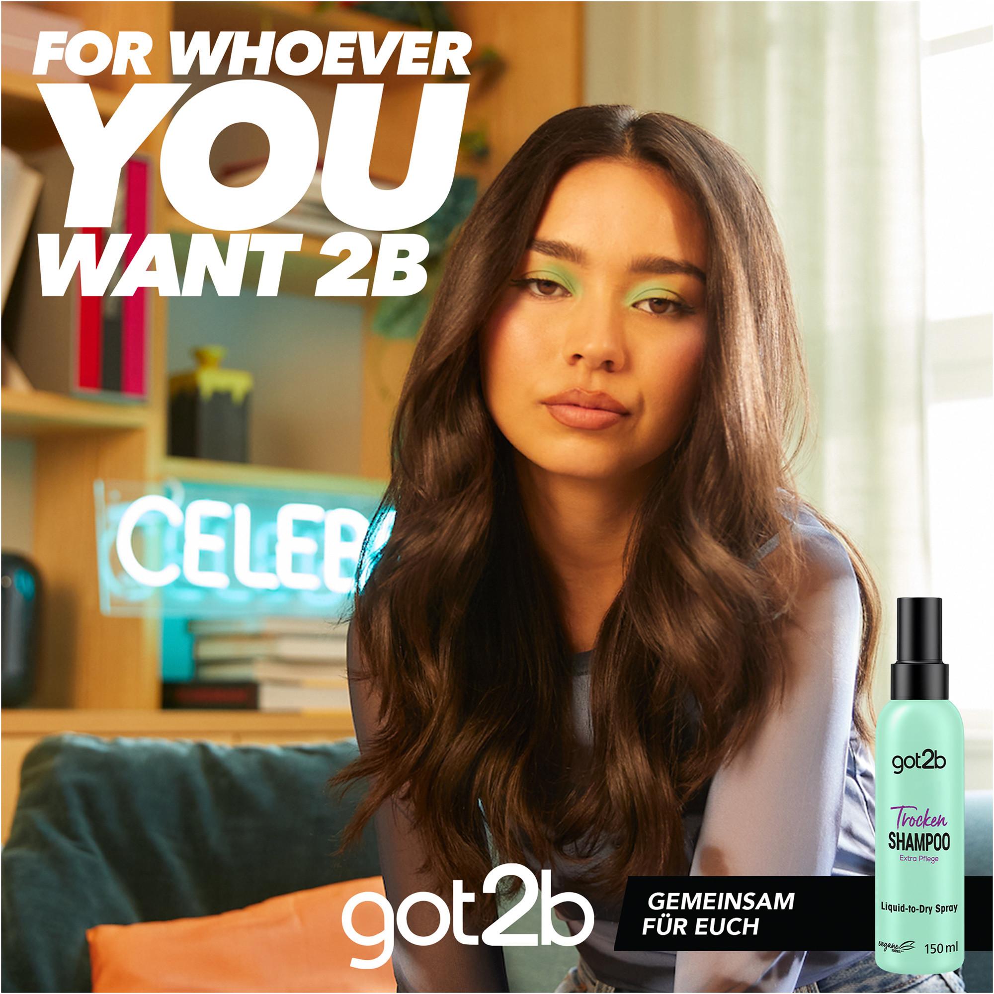 got2b Liquid-to-Dry Spray Trockenshampoo Extra Pflege 