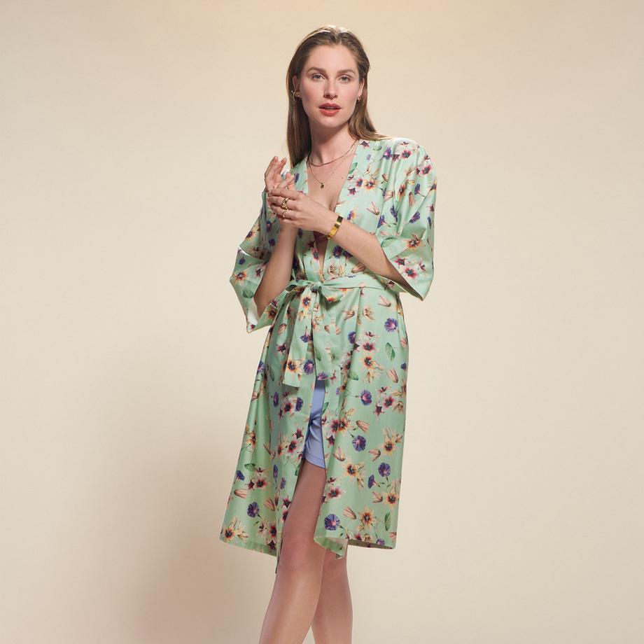 ESSENZA Sarai Fiorre Kimono Stampa Floreale  