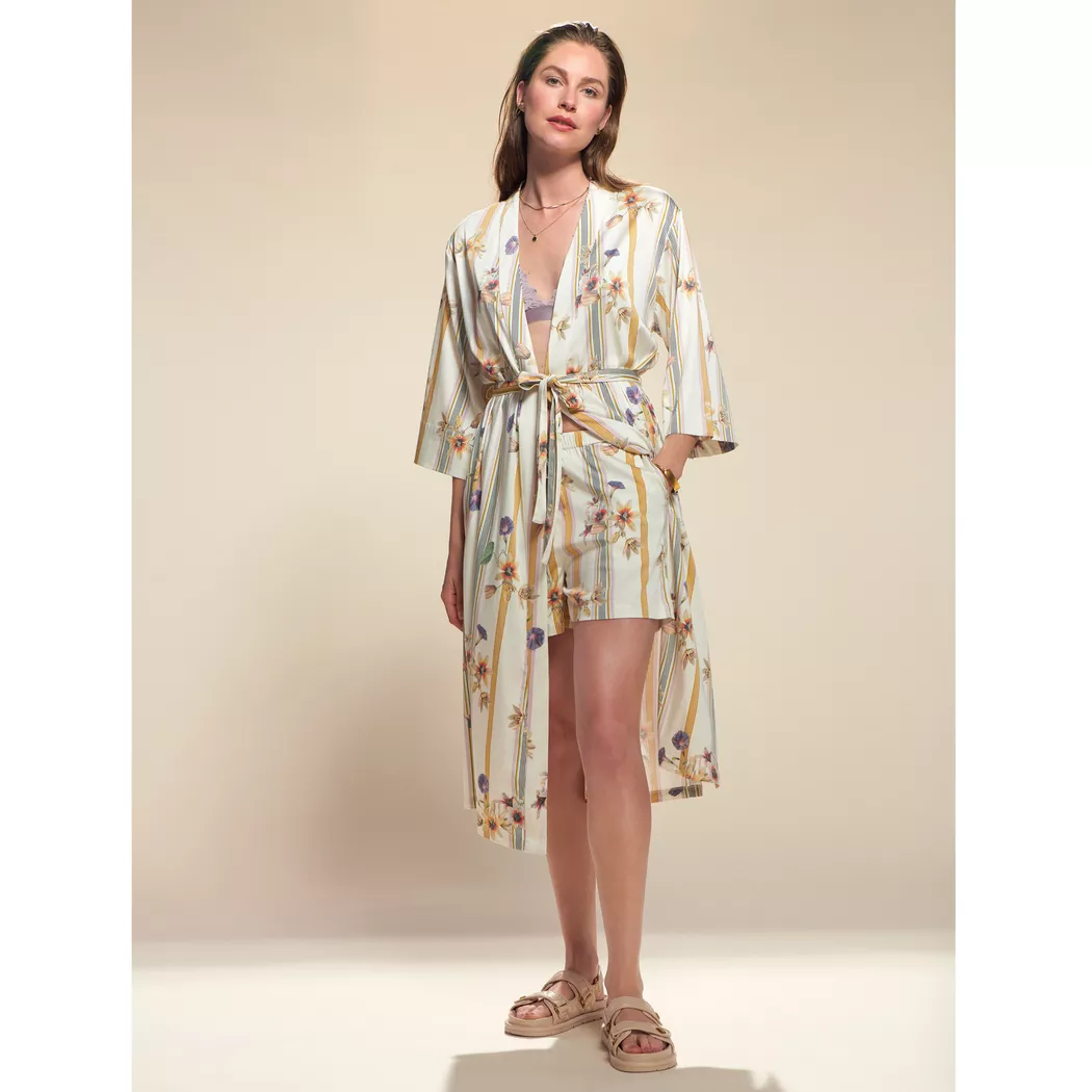 ESSENZA - Kimono, für Damen, Vanilla, Größe XS