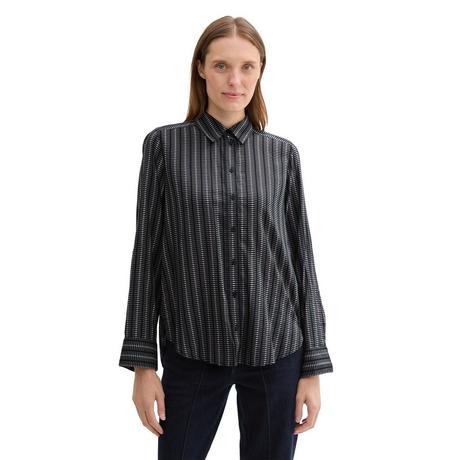 TOM TAILOR Camicetta Maniche Lunghe Fantasia Regular Fit  