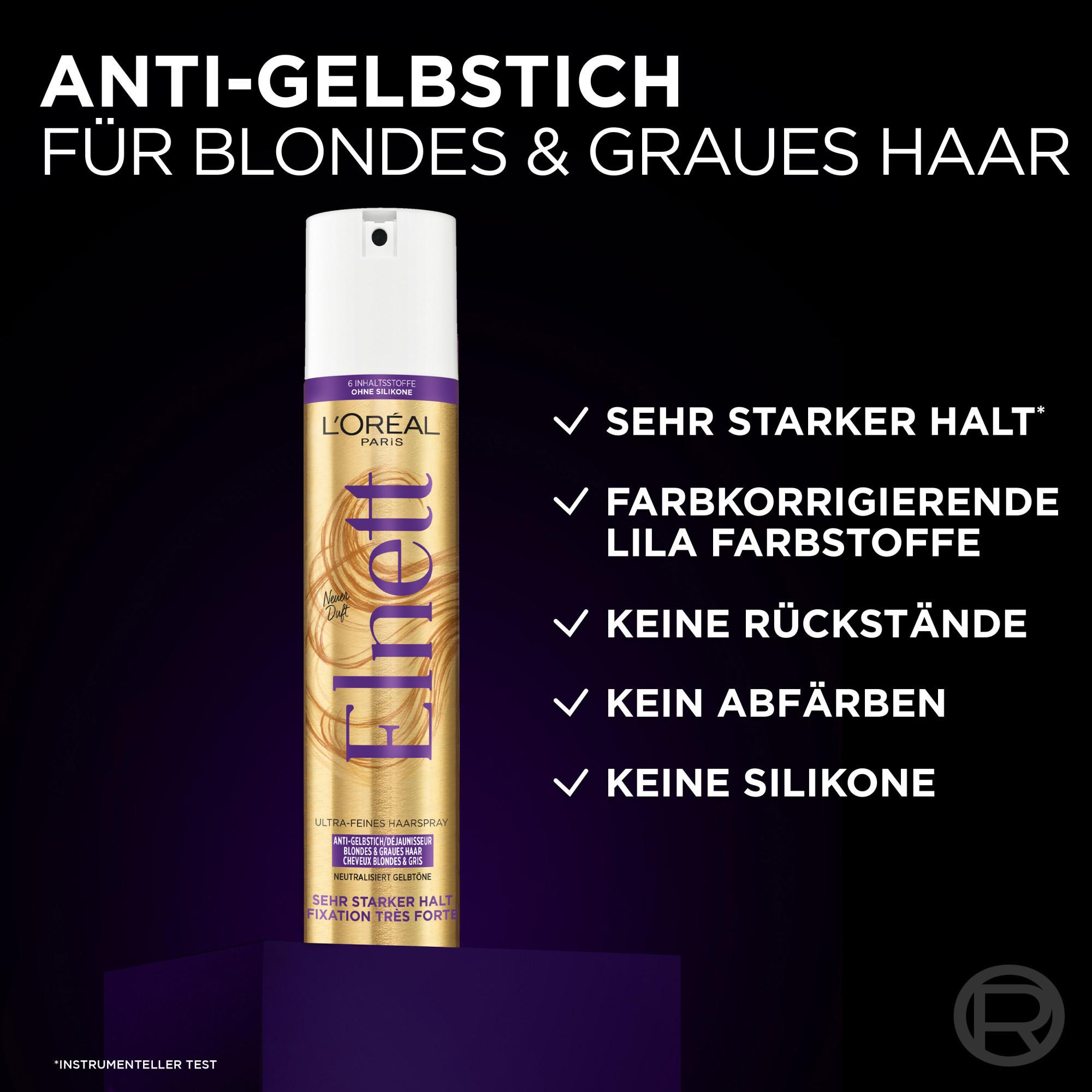 L'OREAL Lacca per capelli ultra-fine anti-ingiallimento Ultra-Feines Anti-Gelbstich 