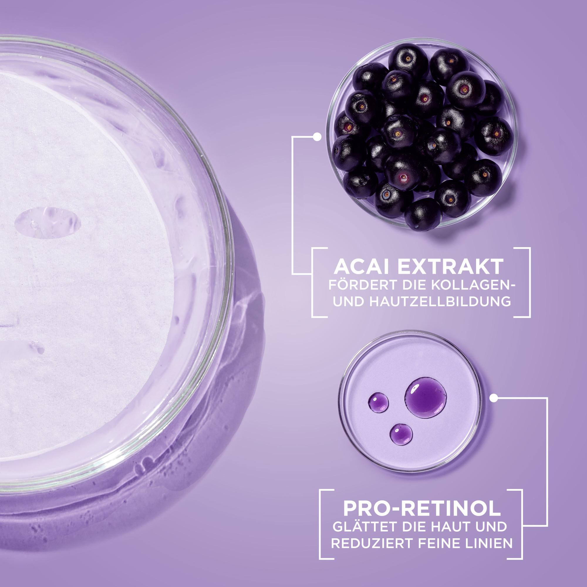 GARNIER SkinActive Pro-Retinol Glättende Serum-Maske 