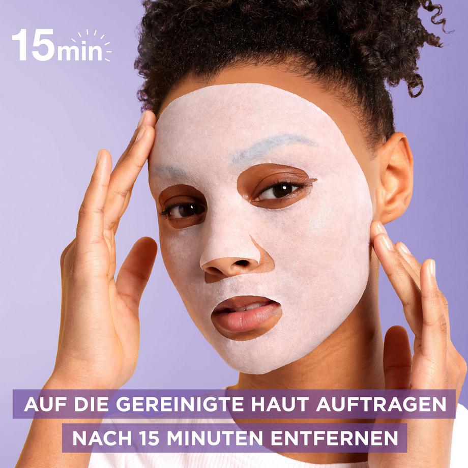 GARNIER SkinActive Pro-Retinol Glättende Serum-Maske 