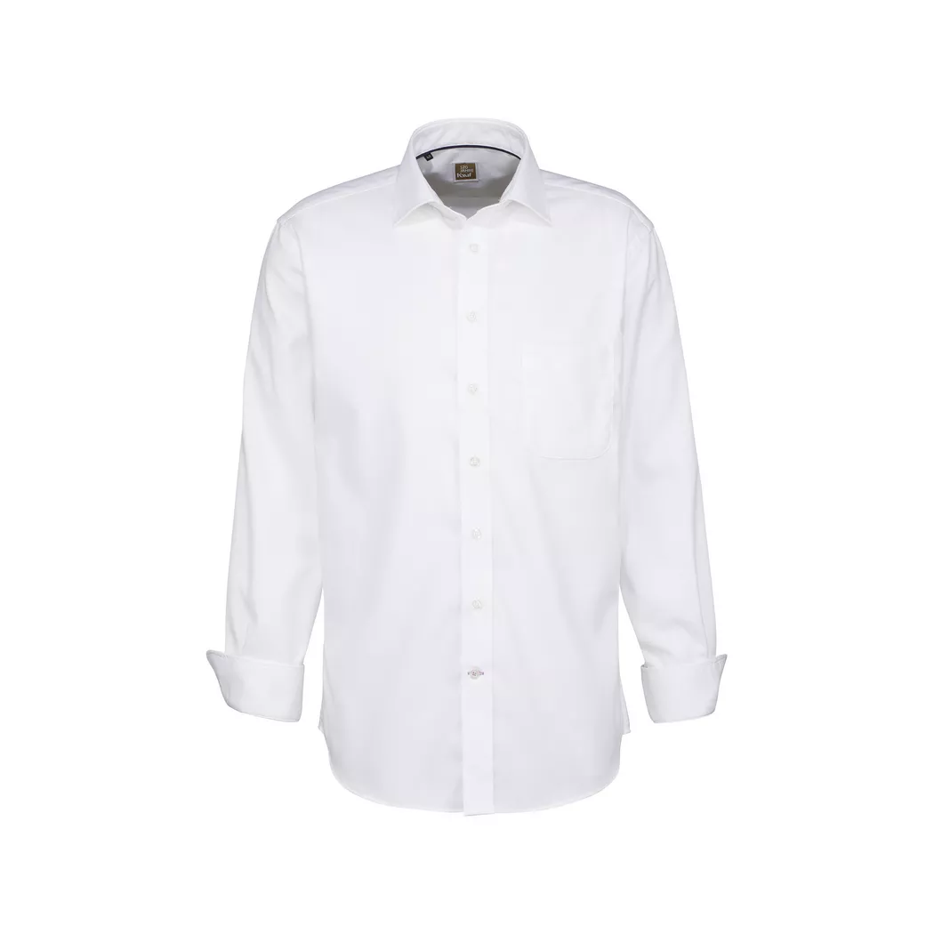 Kauf - Hemd, Modern Fit, langarm, für Herren, Weiss, Größe 38