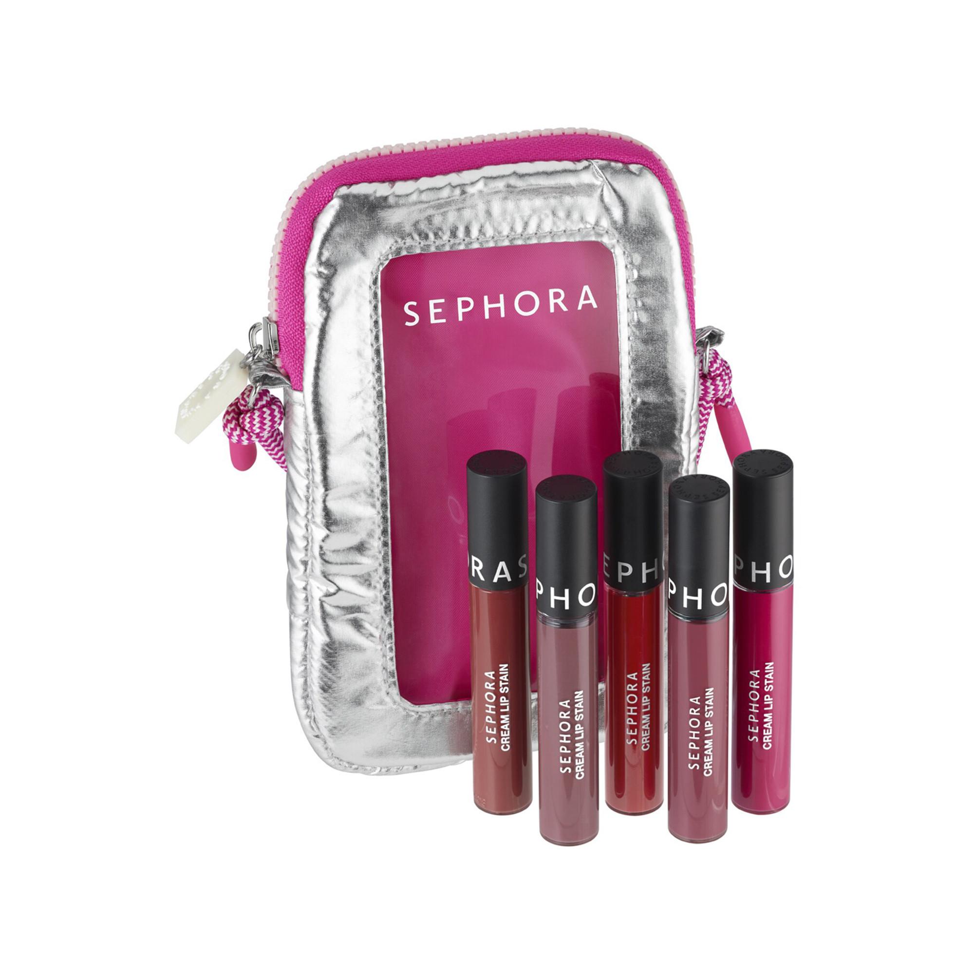 SEPHORA  Moving Lights - Set mit kussechten samtig matten Cream Lip Stain Lippenstiften 