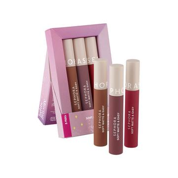 Moving Lights-  3er-Set zarte, matte Lippenstifte Soft Matte & Easy