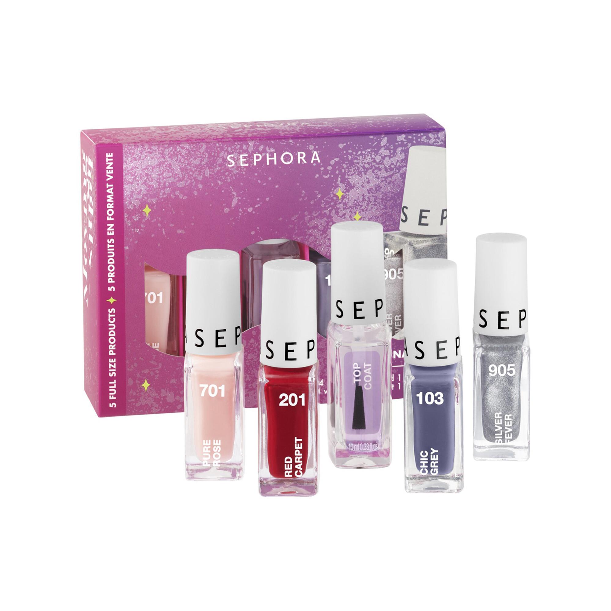 SEPHORA  Moving Lights - Kit De Vernis À Ongles Et Top Coat 