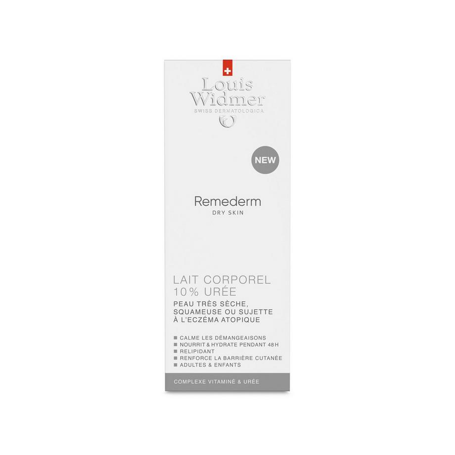 Louis Widmer Remederm Latte corpo profumato al 10% di urea 