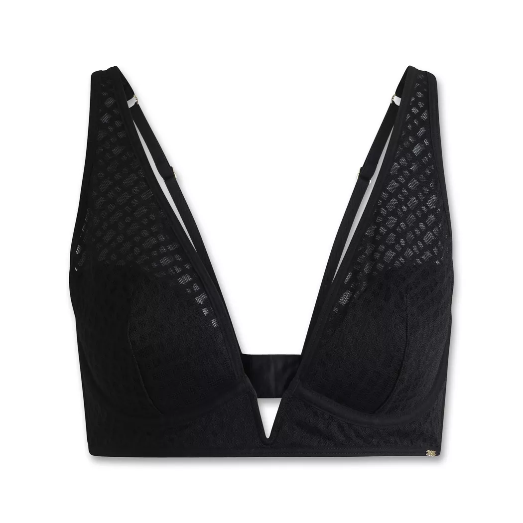 Boss - Triangle-BH, wattiert, für Damen, Black, Größe 75B