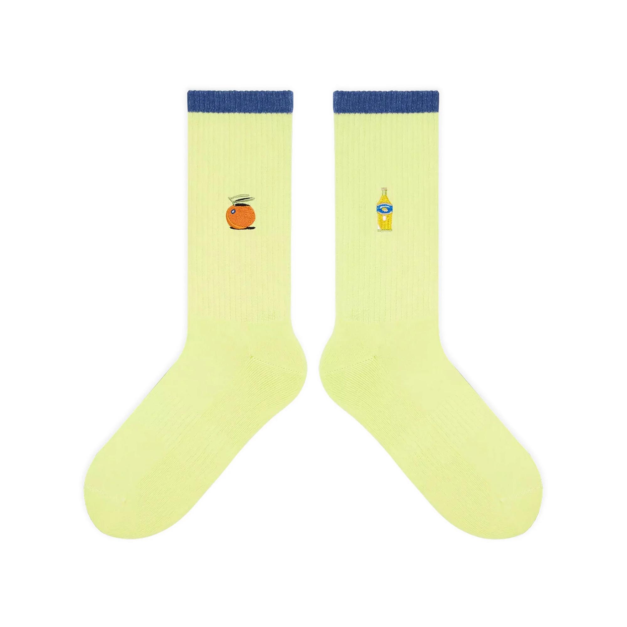 von Jungfeld Orange Socken 