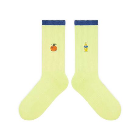 von Jungfeld Orange Chaussettes 