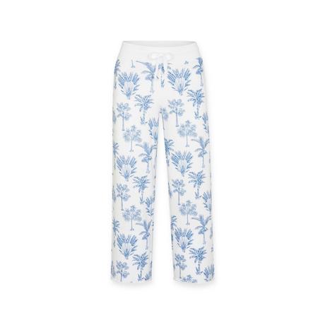 Juvia Pantaloni della tuta culotte stampa palma  