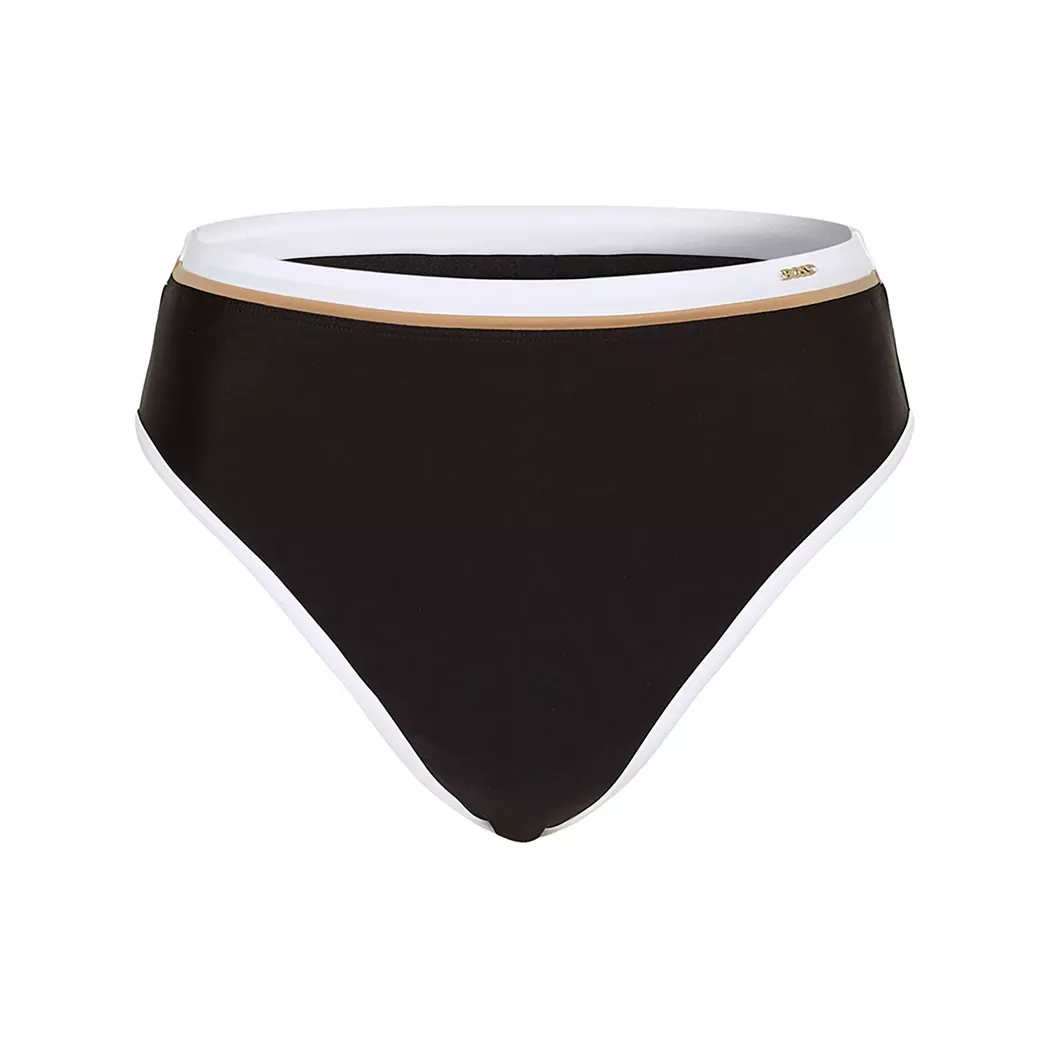 Boss Brazilian Cut High Waist Bikini Bottoms Black XL