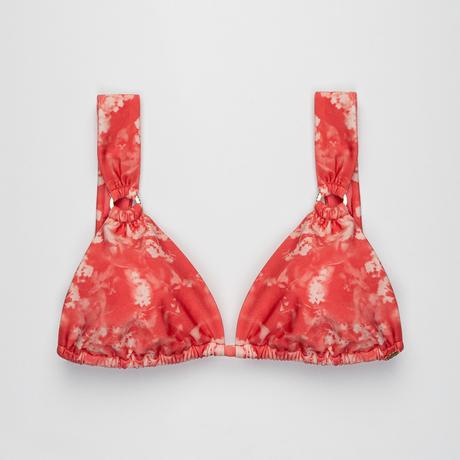 BOSS Triangel Bikini Top Blumenmuster  