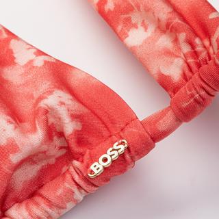 BOSS Triangel Bikini Top Blumenmuster  
