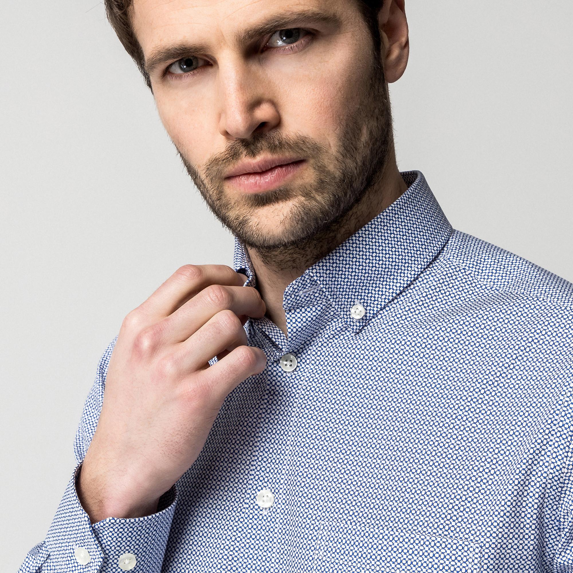 Manor Man  Camicia, classic fit, maniche lunghe 