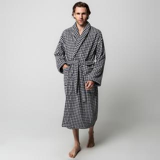 Manor Paris Peignoir Unisexe Pied-de-poule  