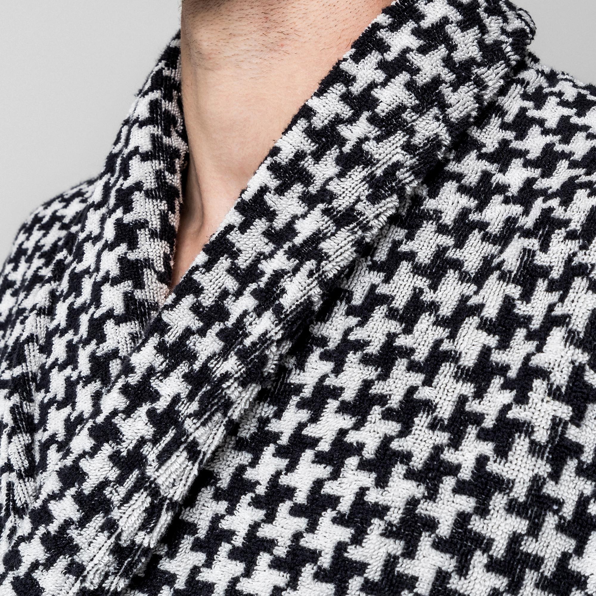 Manor Paris Peignoir Unisexe Pied-de-poule  