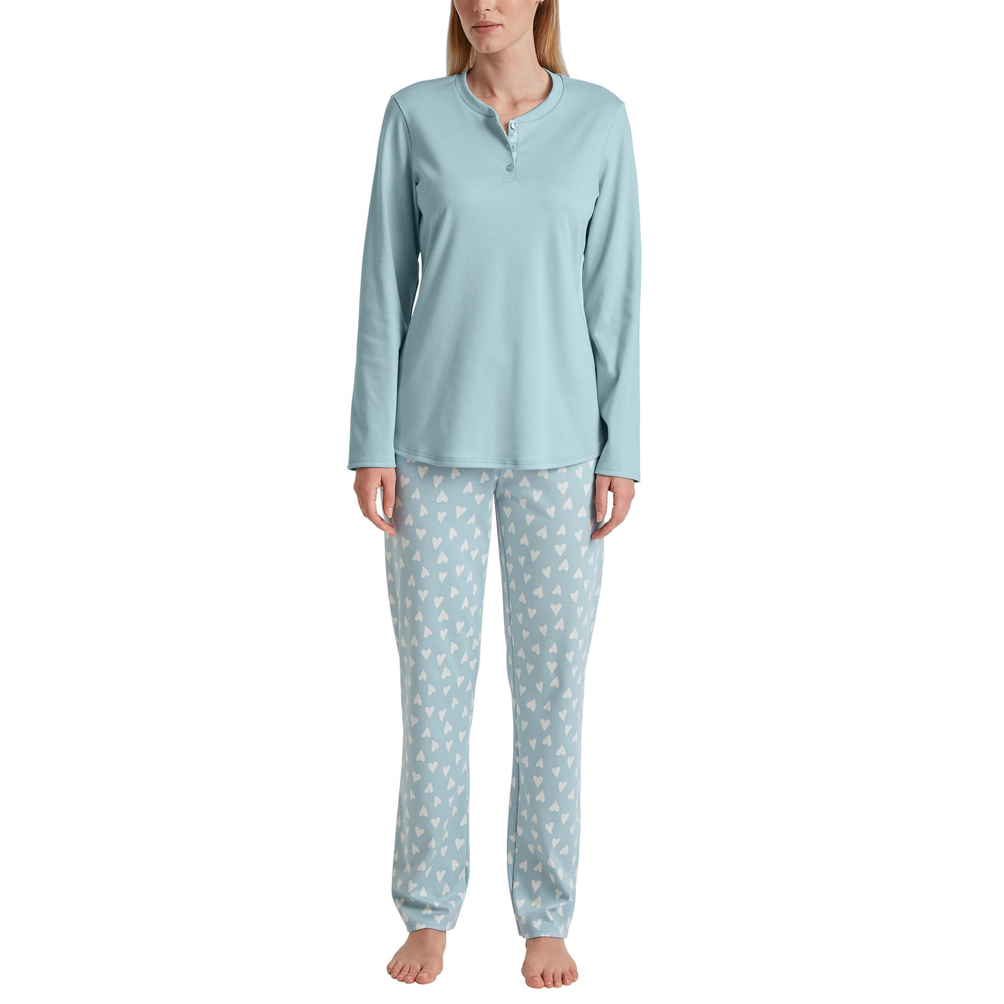 CALIDA Midnight Checks Pyjama Set, long, bords élastiques | acheter en