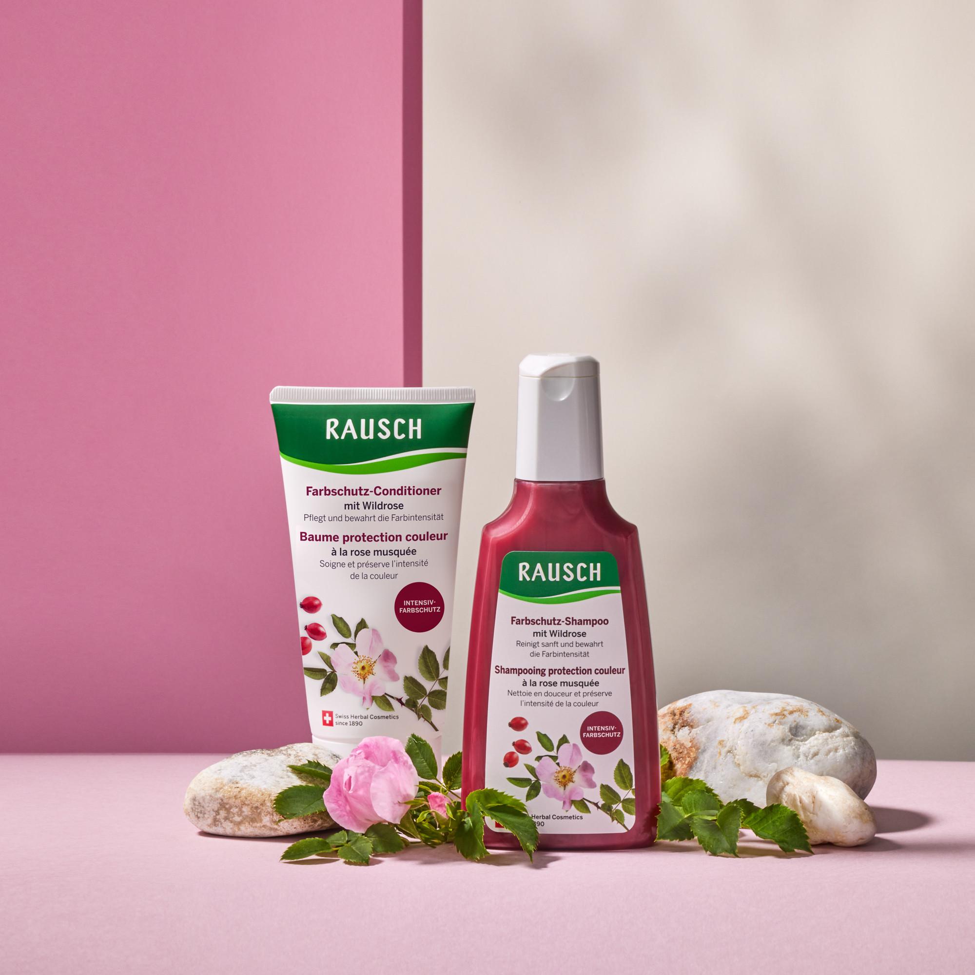 RAUSCH rosa selvatica Shampoo colorprotettivo Mini 