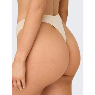 Only Lingerie Vicky Rib Sless Thong 3er-Pack  