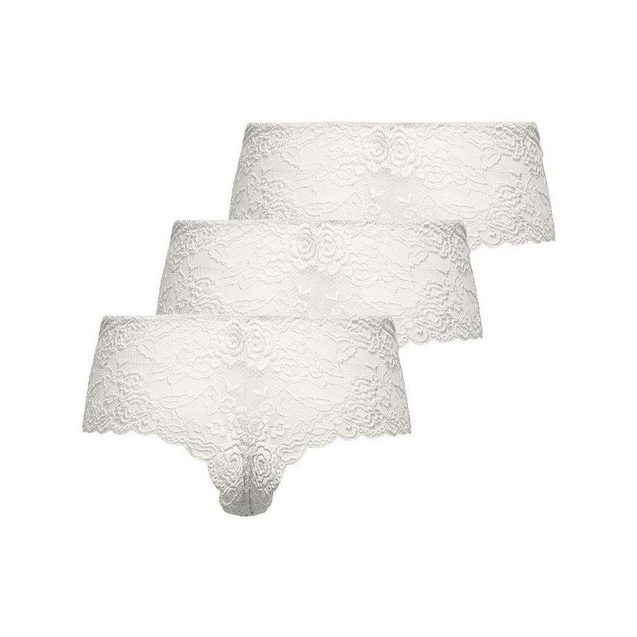 Only Lingerie Chloe Lace Skin Mutandina Hipster 3 Pezzi  