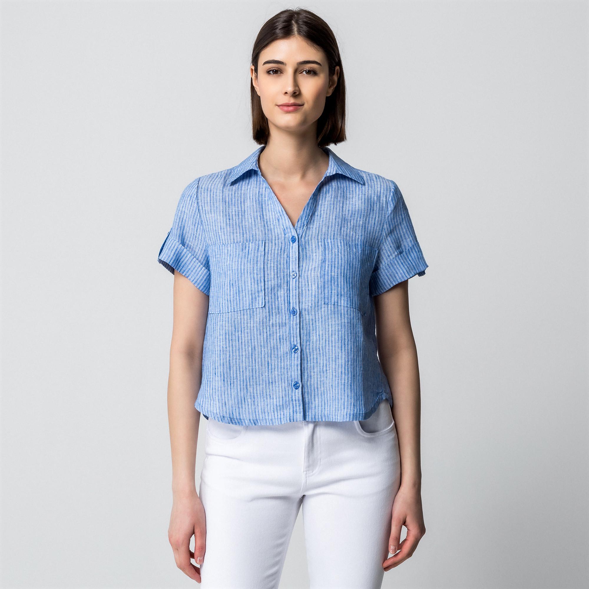 Manor Woman  Blouse en lin 