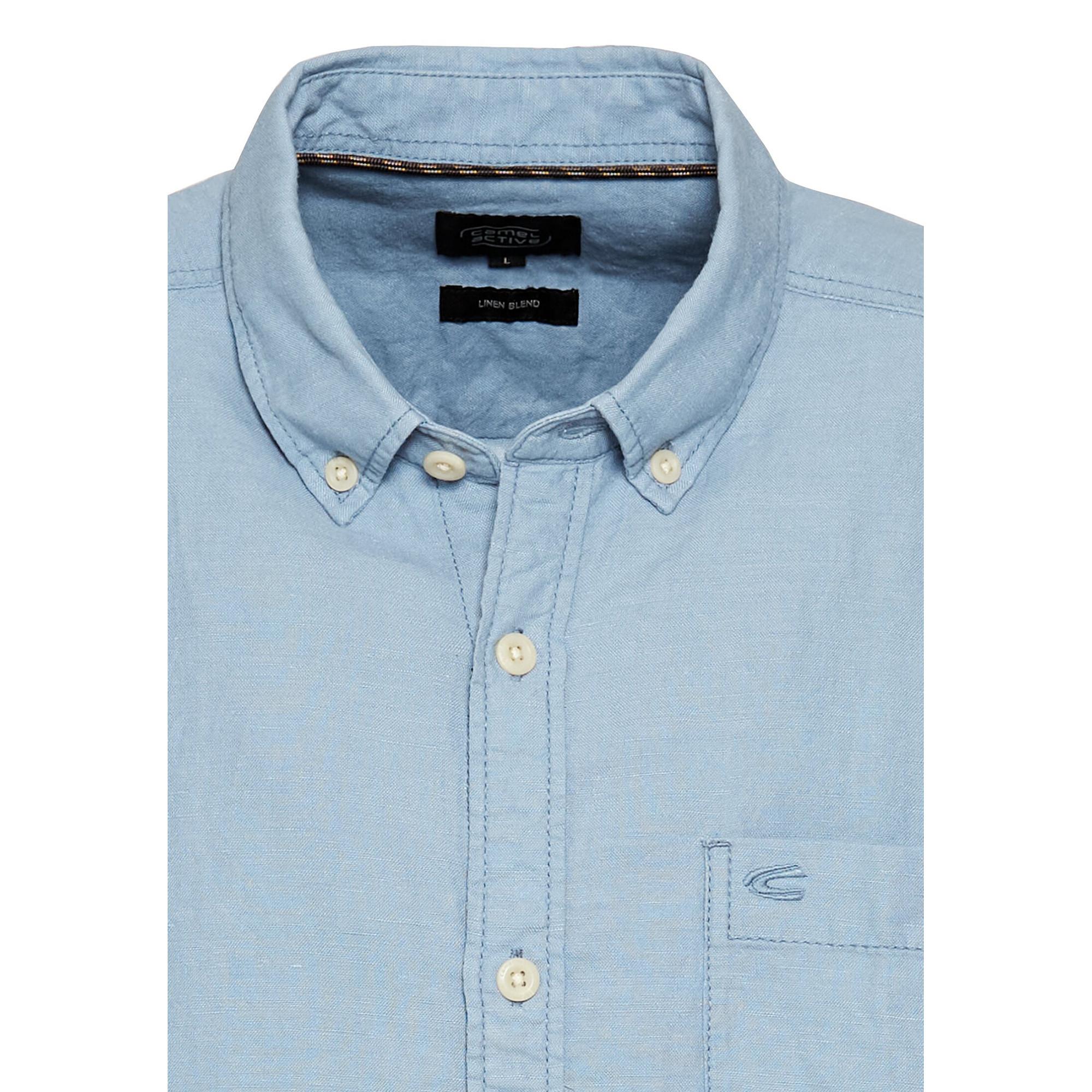 Camel Active Chemise Manches Courtes Col Boutonné  