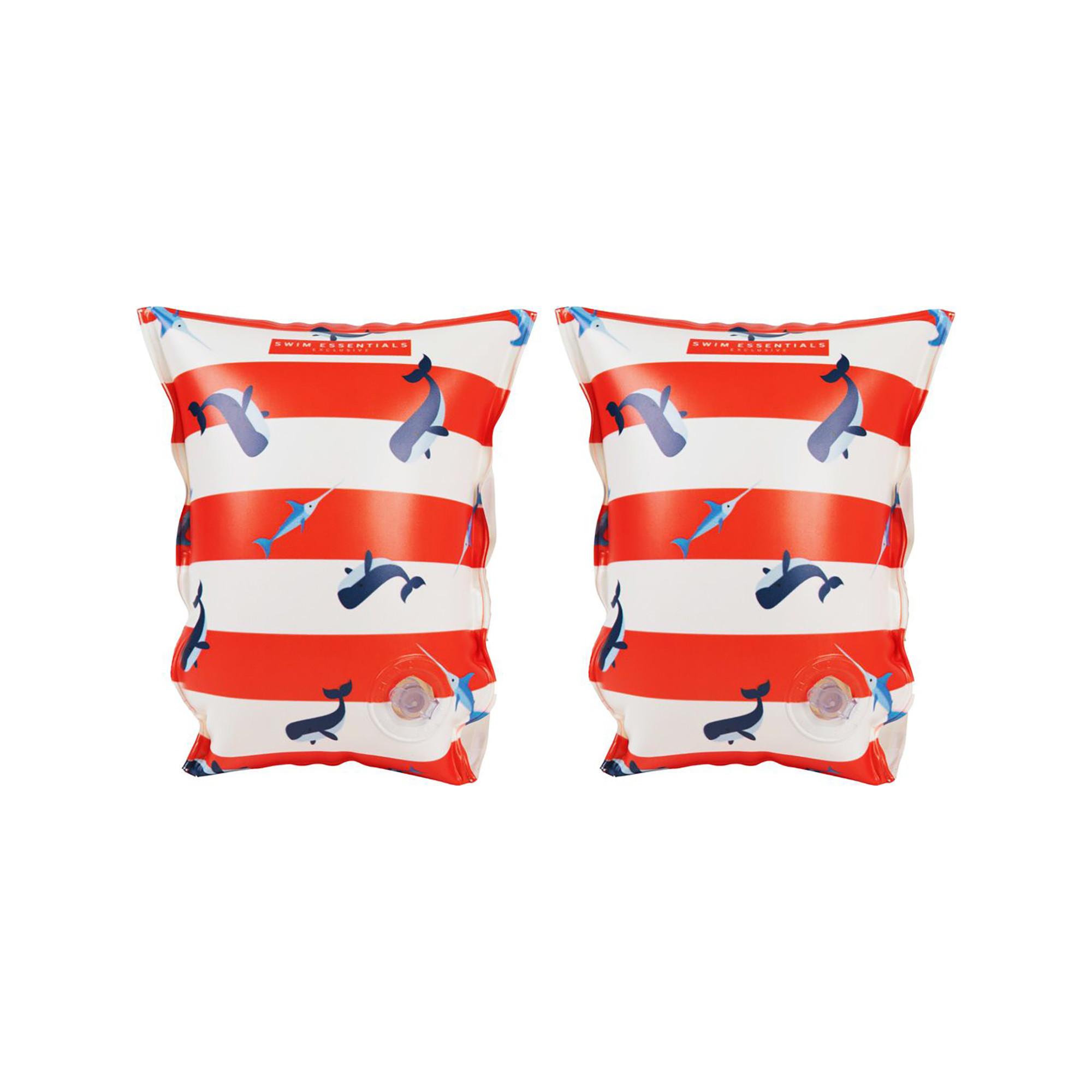 Swim Essentials  Ali d'acqua Red White Whale 