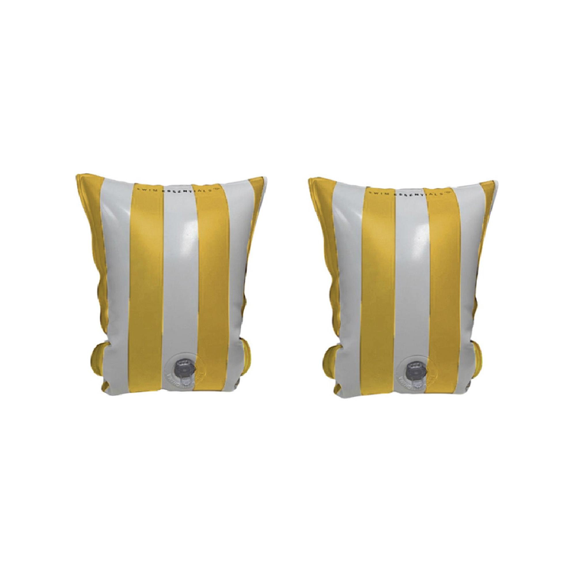 Swim Essentials  Ali d'acqua Yellow Striped 